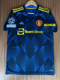 21/22 Man Utd Third Retro Soccer Jersey