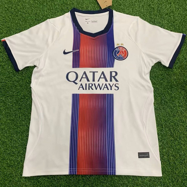 26/27 PSG Away (With embroidery Two stars) Fans Soccer Jersey( 前带刺秀二星)