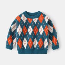 2023 Autumn Boys' Sweater Cartoon