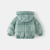 Kids cotton jacket thickening