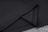 23-24 Marseille Black Kids Half Pull Tracksuit (童装) (半拉链)