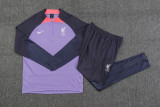 23-24 LIV Purple Half Pull Tracksuit (半拉链)