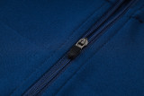 23-24 Lyon Royal Blue Half Pull Tracksuit (半拉链)