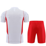 23-24 Flamengo White Training Short Suit
