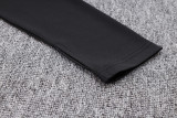 23-24 Marseille Black Kids Half Pull Tracksuit (童装) (半拉链)