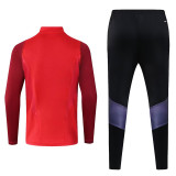 23-24 Benfica Red Half Pull Tracksuit (半拉链)