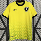 23-24 Botafogo Yellow Goalkeeper Fans Soccer Jersey