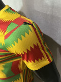 23-24 Ghana Yellow Player Version Soccer Jersey