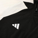 23-24 AD Black White Hoodie Jacket Tracksuit #AF01
