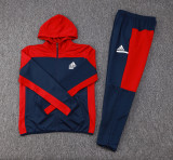 23-24 AD Royal Blue Hoodie Jacket Tracksuit #C2306