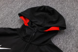 23-24 NBA Trail Blazers Black Full Zip hoodie Tracksuit