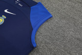 23-24 AL-Nassr Royal Blue Tank top and shorts suit
