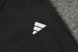23-24 Sao Paulo Black Half Pull Tracksuit (半拉链)