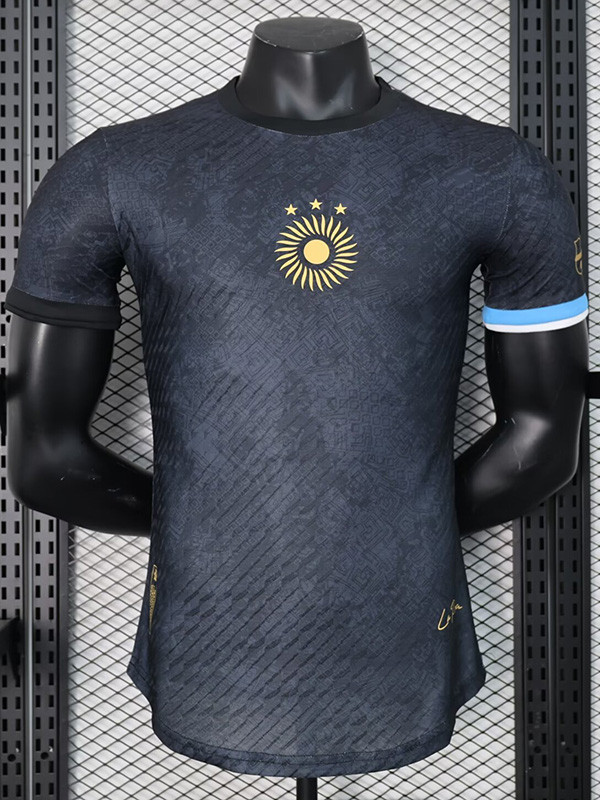 2023 Argentina Black Special Edition Player Version Soccer Jersey