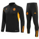 23-24 Internacional Black Half Pull Tracksuit (半拉链)