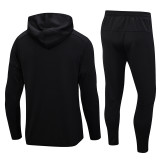 23-24 AD Black Hoodie Jacket Tracksuit #C2306