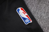 23-24 NBA Nets Black Full Zip hoodie Tracksuit