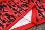 23-24 Man Utd Red Half Pull Tracksuit #B741(半拉链)