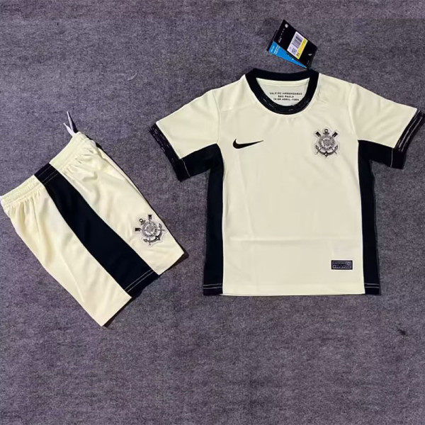 23-24 Corinthians Third Kids Soccer Jersey