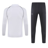 23-24 Napoli White Half Pull Tracksuit (半拉链)