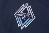 2023 Vancouver Whitecaps Dark Blue & White Double Sided Windbreaker (双面风衣)(刺绣)