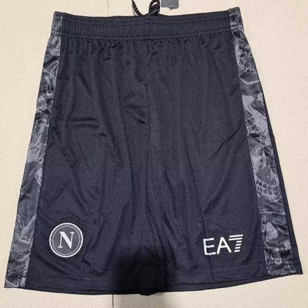 23-24 Napoli Halloween Black Shorts Pants (白标万圣节版)
