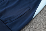 23-24 Man City Royal Blue Jacket Tracksuit #A703