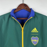23-24 Boca Blue & Green Double Sided Windbreaker (双面风衣)