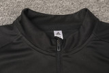 23-24 Inter Miami Black Half Pull Tracksuit (半拉链)