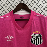 23-24 Santos FC Pink Special Edition Fans Soccer Jersey