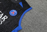 23-24 PSG Black Tank top and shorts suit