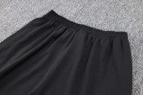 23-24 Marseille Black Kids Half Pull Tracksuit (童装) (半拉链)
