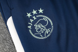 23-24 Ajax Royal Blue Half Pull Tracksuit (半拉链)