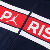 23-24 PSG Royal blue Jacket Tracksuit #02