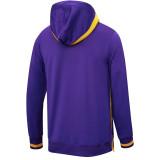 23-24 NBA LAKERS Purple Full Zip hoodie Tracksuit