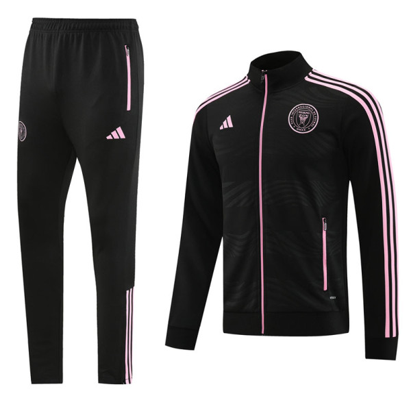 23-24 Inter Miami Black Jacket Tracksuit #01