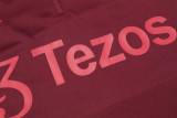 2023 Man Utd Red Kids Half Pull Tracksuit (童装) (半拉链)