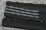 23-24 RMA Gray Black Half Pull Tracksuit (半拉链)