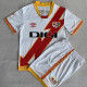 23-24 Rayo Vallecano Home Kids Fans Soccer Jersey