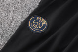 23-24 PSG Khaki Kids Half Pull Tracksuit #E699 (童装)(半拉链)
