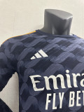 23-24 RMA Away Long Sleeve Player Version Soccer Jersey (长袖球员)