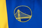 23-24 NBA Warriors Blue Full Zip hoodie Tracksuit