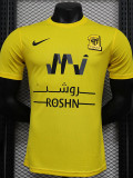 23-24 Ittihad Club Away Fourth Player Version Soccer Jersey