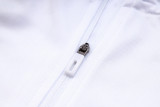 23-24 Bayern White Kids Half Pull Tracksuit E711(童装) (半拉链)