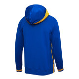 23-24 NBA Warriors Blue Full Zip hoodie Tracksuit