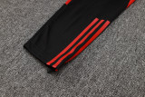 23-24 Man Utd Red Half Pull Tracksuit #B741(半拉链)