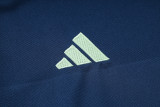 23-24 Ajax Royal Blue Half Pull Tracksuit (半拉链)