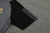 23-24 RMA Grey Black Training Short Suit