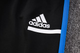 23-24 AD Black Blue Hoodie Jacket Tracksuit #C2306