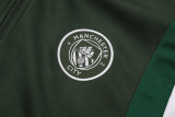 23-24 Man City Dark Green Jacket Tracksuit #A707